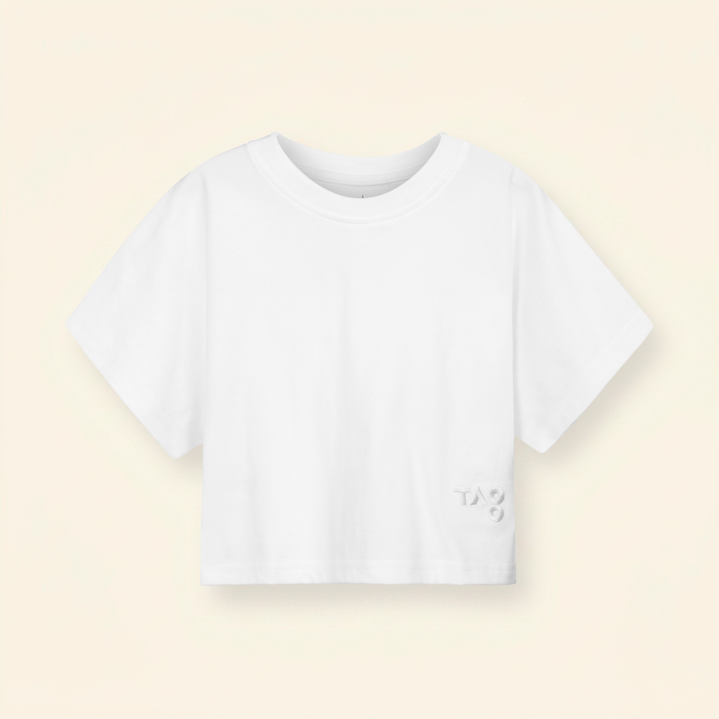 Camiseta algodón oversize manga corta