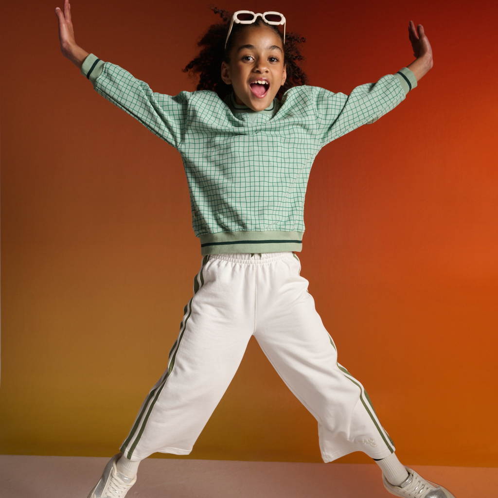 Pantalón flare algodón