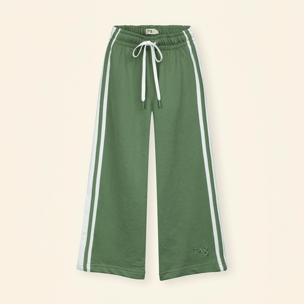 Pantalón flare algodón