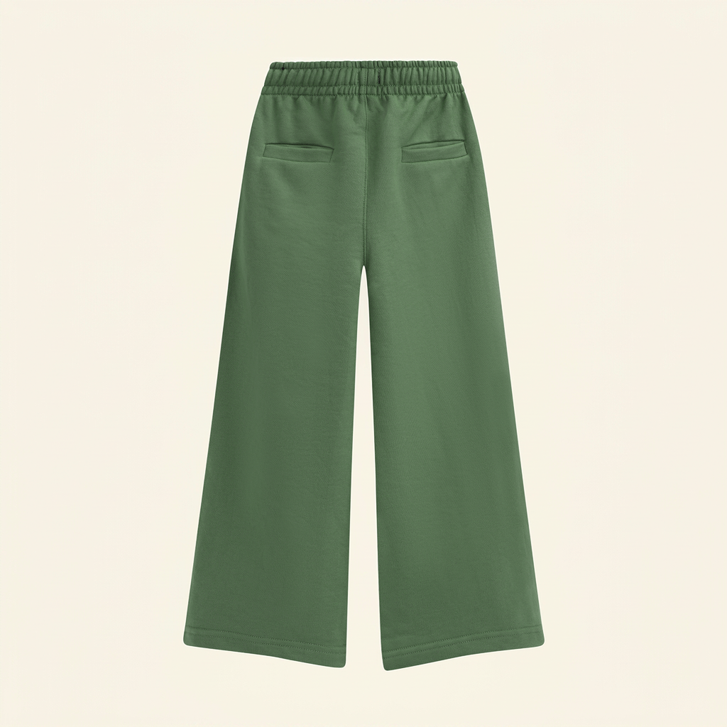 Pantalón flare algodón