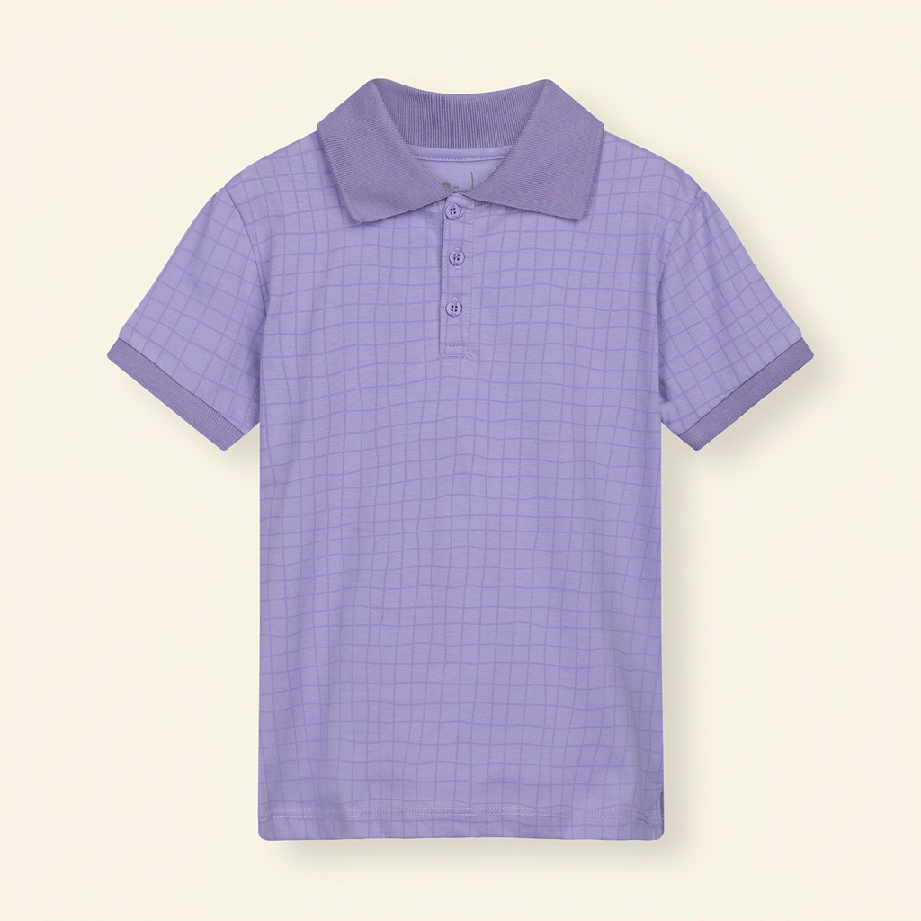 Camiseta polo de algodón  manga corta