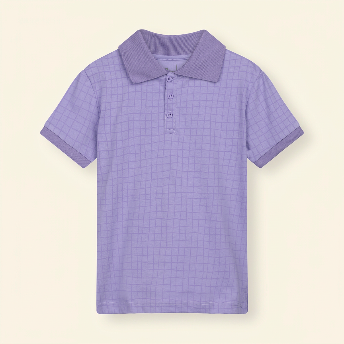 Camiseta polo de algodón  manga corta