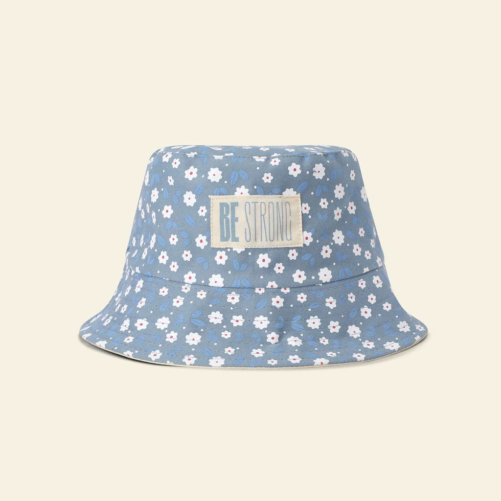 Bucket hat Reversible Be Strong