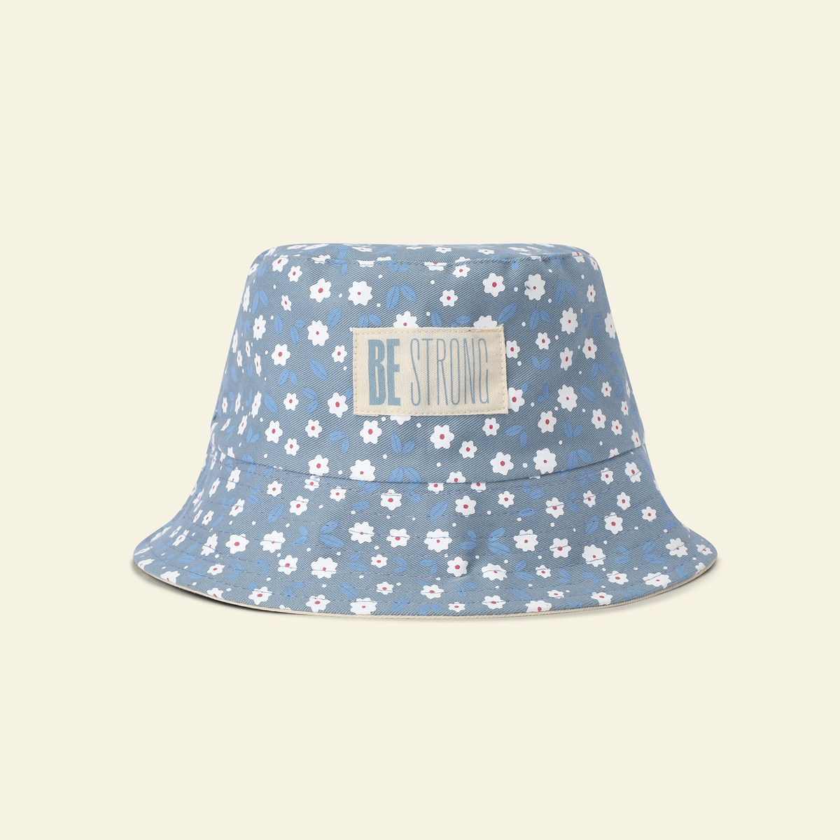 Bucket hat Reversible Be Strong