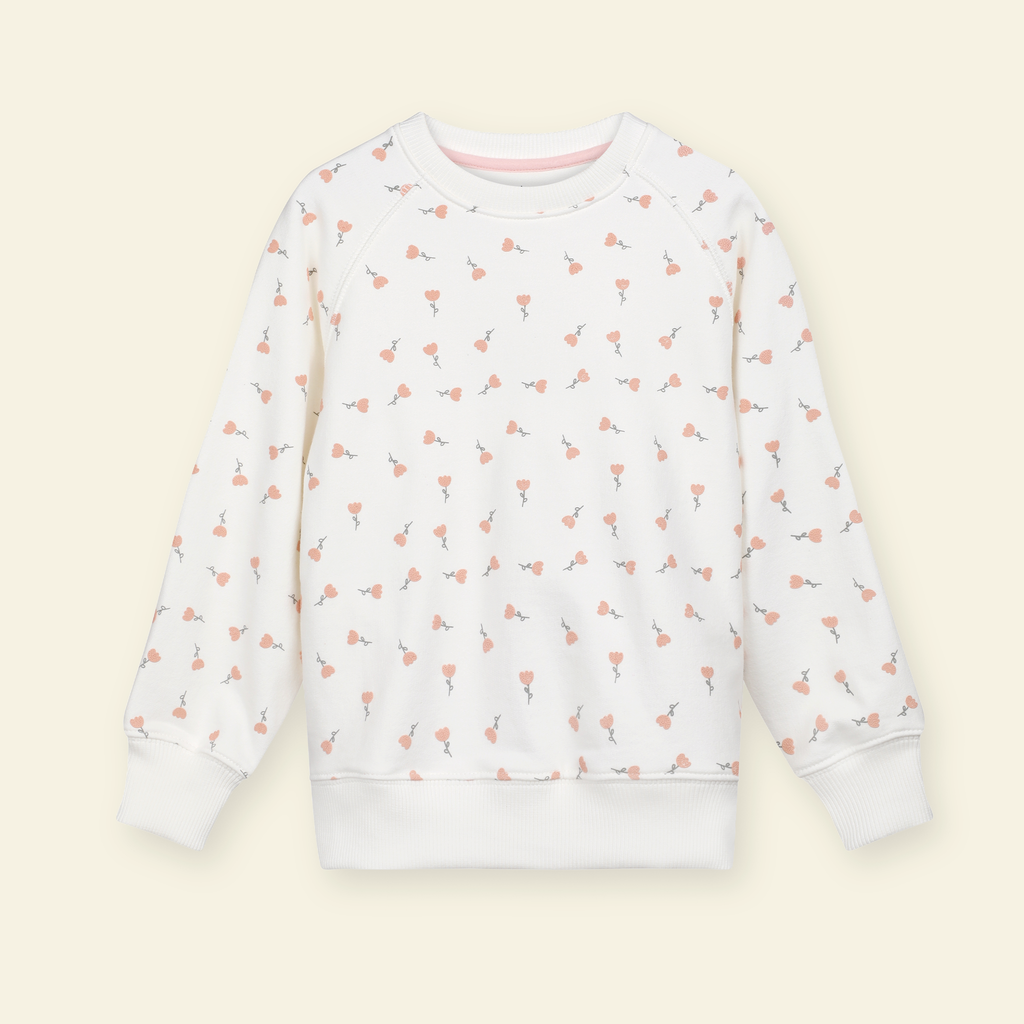 Sudadera algodón estampada
