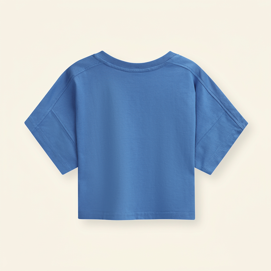Camiseta algodón oversize manga corta