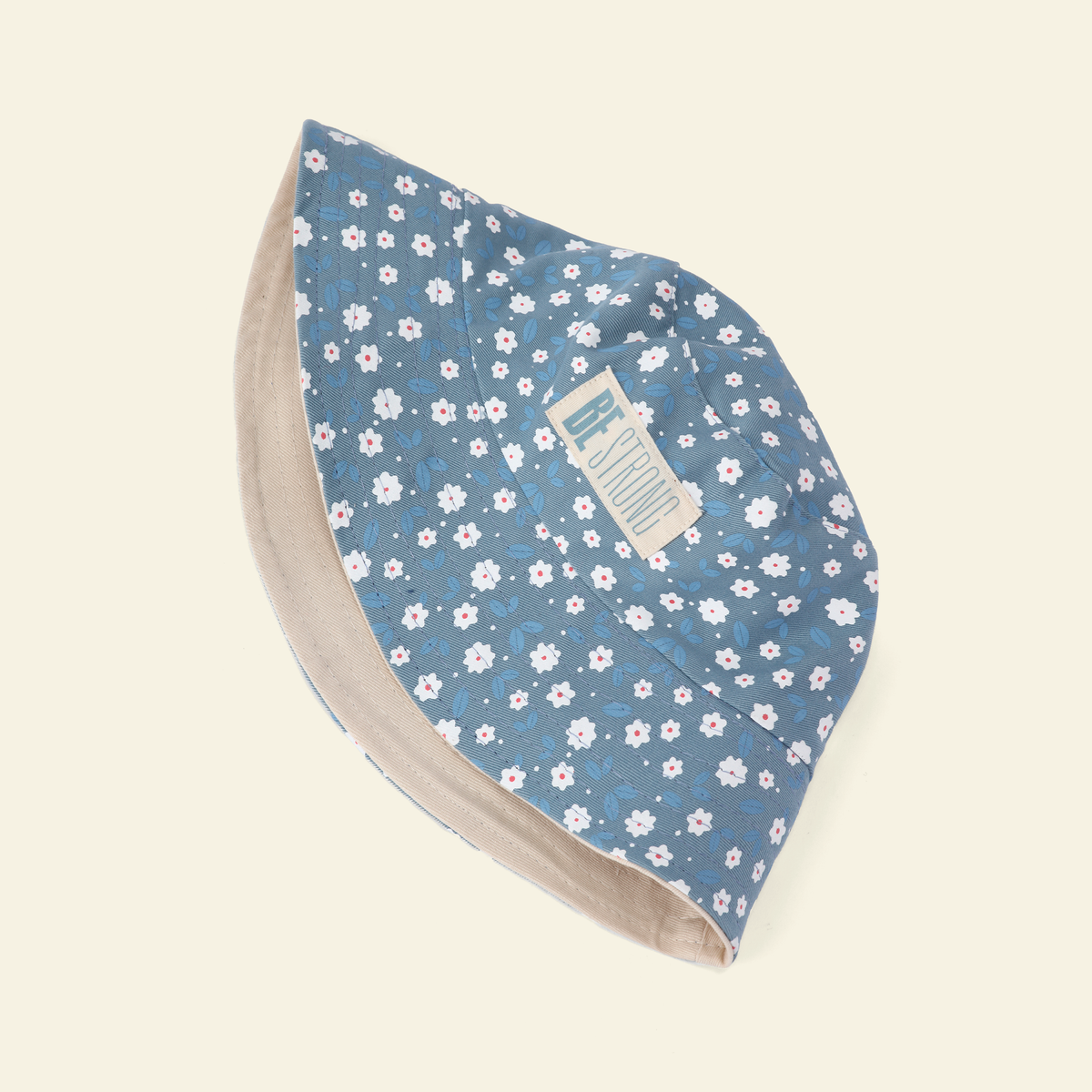 Bucket hat Reversible Be Strong