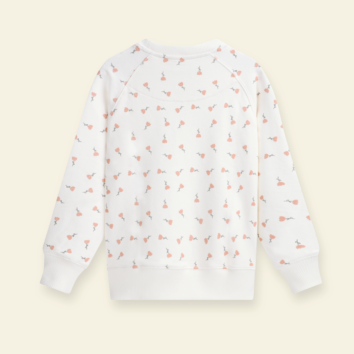 Sudadera algodón estampada